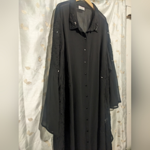 Beautiful yours London plus size button down tunic SZ 3X NWOT - Picture 5 of 8